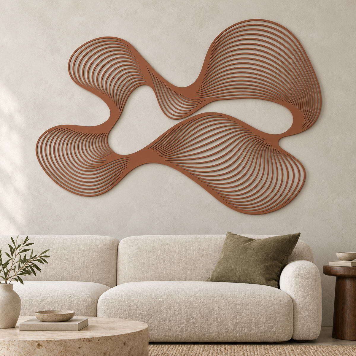 Kinetic Metal Wall Art